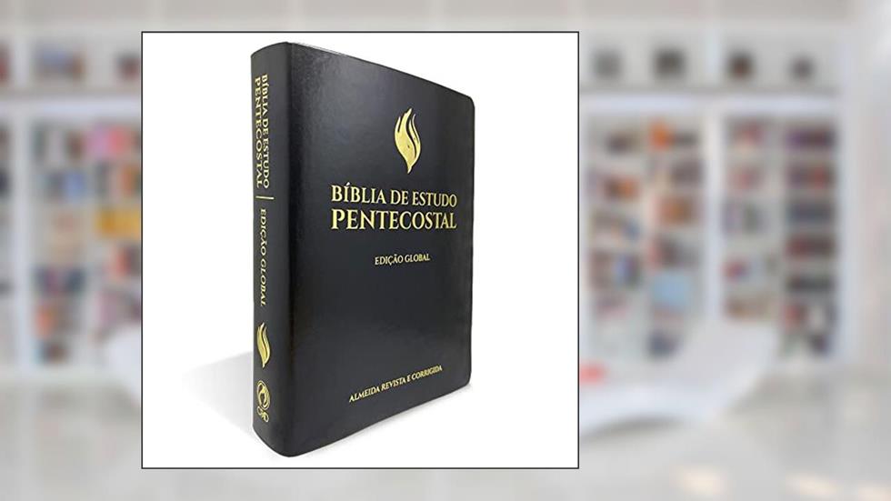 BIBLIA DE ESTUDO PENTECOSTAL GRANDE LUXO PRETA (EDICAO GLOBAL), do autor CPAD