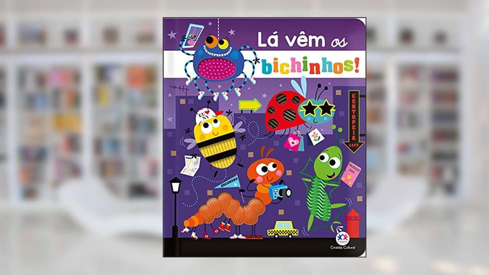 Lá vêm os bichinhos!, do autor Rosie Greening