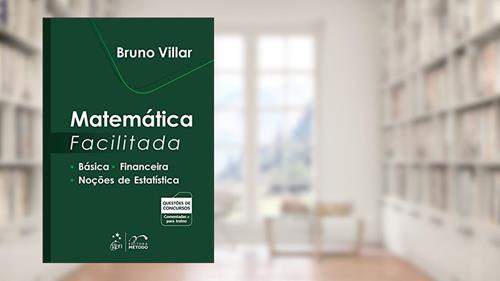 Capa de Matemática Facilitada, do autor Bruno Villar