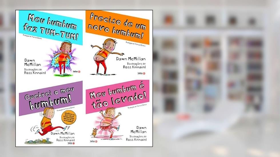 COLEÇÃO 4 VOL BUMBUM - EDITORA TELOS, do autor DAWN MCMILLAN