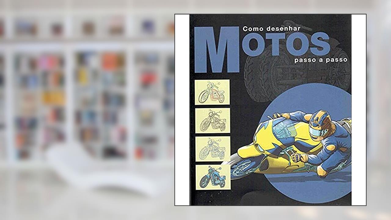 Capa de Como Desenhar Motos - Passo a Passo, do autor Konemann