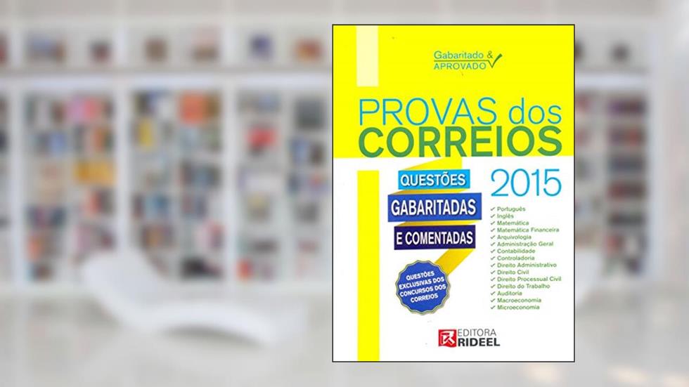 Gabaritado e Aprovado. Prova dos Correios, do autor Vários Autores