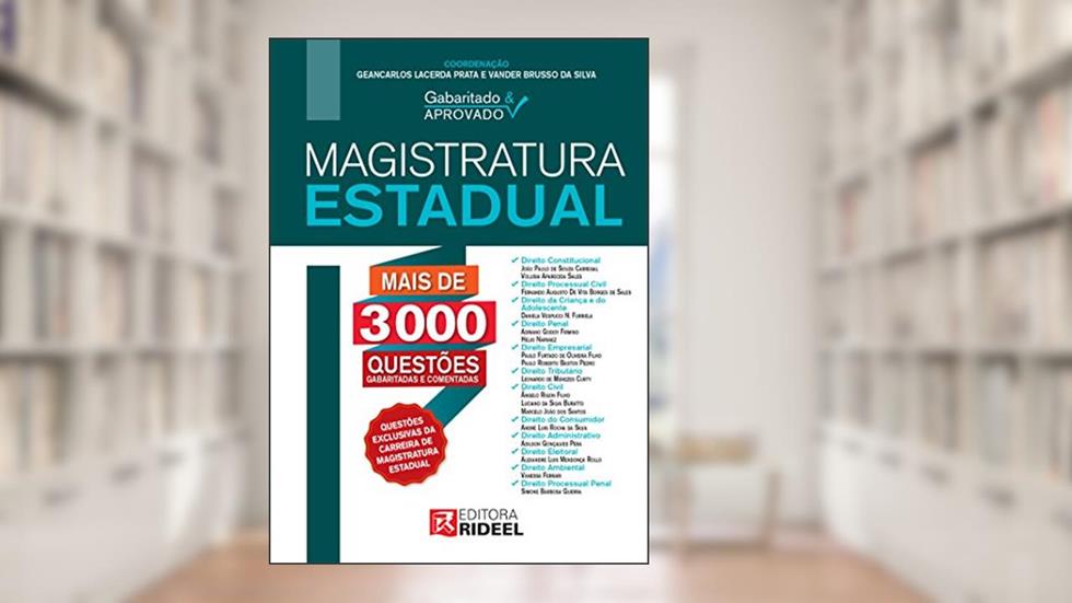 Gabaritado e Aprovado - Magistratura Estadual, do autor Geancarlos Lacerda Prata; Vander Brusso da Silva