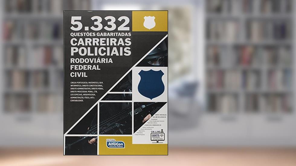 5332 Questões Gabaritadas. Carreiras Policiais, do autor Vários Autores