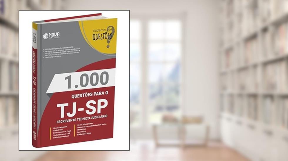 Caderno de Testes TJ SP - Tribunal de Justiça de São Paulo - Questões Gabaritadas, do autor Equipe Solução Concursos
