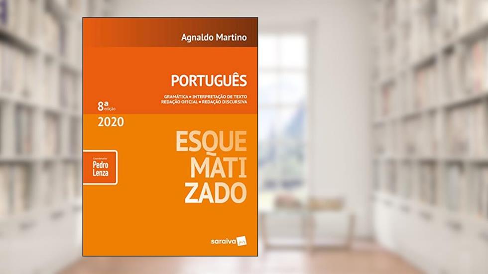Português Esquematizado - 8ª Edição 2020, do autor Agnaldo Martino