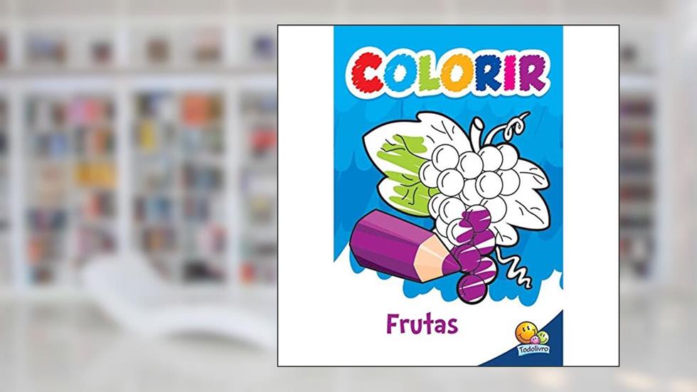 caderno de frutas para colorir, do autor VÁRIOS AUTORES