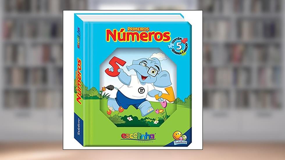 Janelinha Lenticular c/QC: Números (Escolinha Todolivro), do autor Todolivro