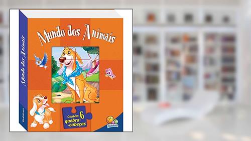 Capa de Janelinhas da Bicharada: Mundo dos Animais, do autor Brijbasi Art Press Ltd