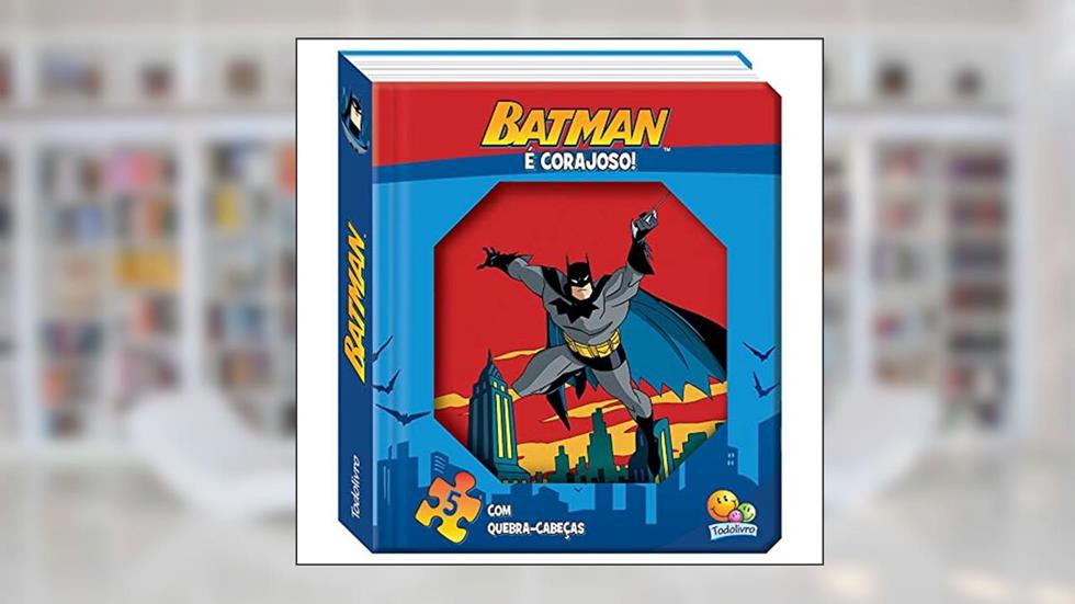 Janelinha Lenticular-Meus heróis em QC:Batman, do autor Warner Bros. Consumer Products Inc.