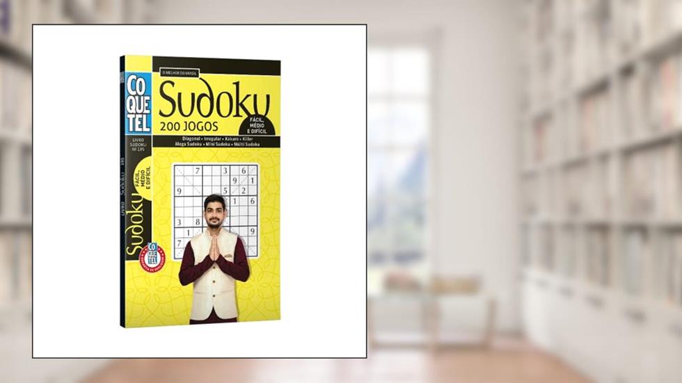 Livro Coquetel Sudoku FC/MD/DF Ed 195, do autor Equipe Coquetel