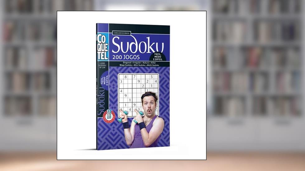 Livro Coquetel Sudoku FC/MD/DF Ed 198, do autor Equipe Coquetel