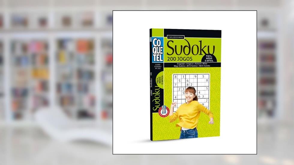 Livro Coquetel Sudoku FC/MD/DF Ed 193, do autor Equipe Coquetel