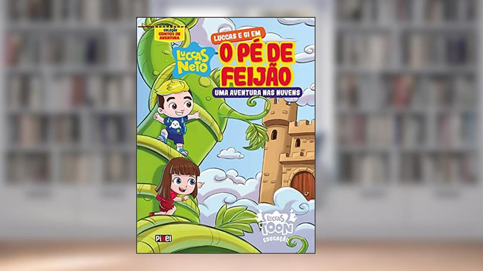 Luccas e Gi em O Pé de Feijão, do autor Luccas Neto
