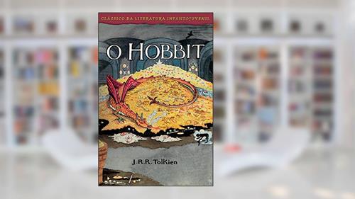 Capa de O Hobbit - Capa Smaug, do autor J. R. R. Tolkien