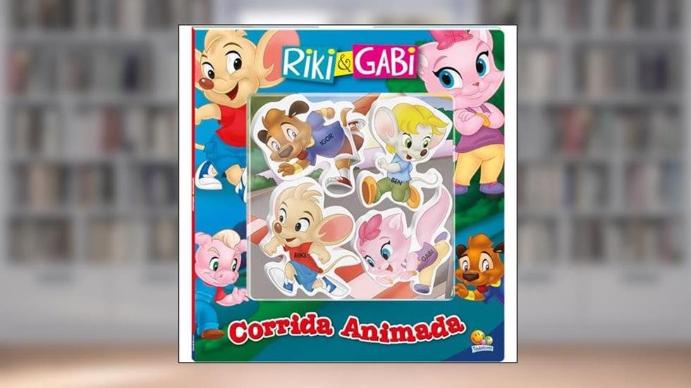 Playbook: Corrida Animada (Riki & Gabi), do autor © Todolivro Ltda.