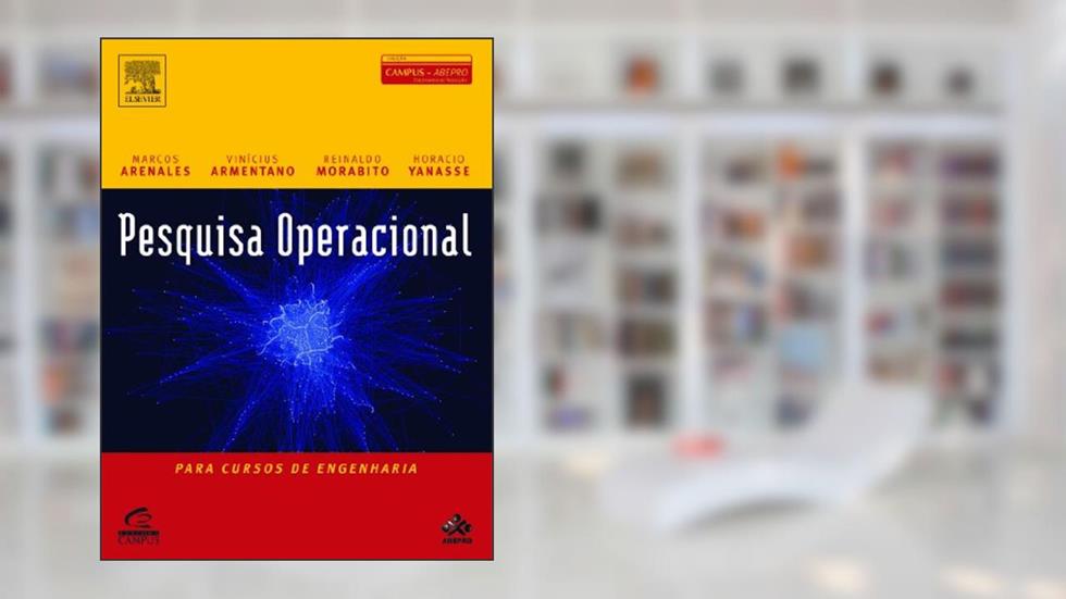 Pesquisa Operacional, do autor Marcos Arenales; Vinícius Armentano