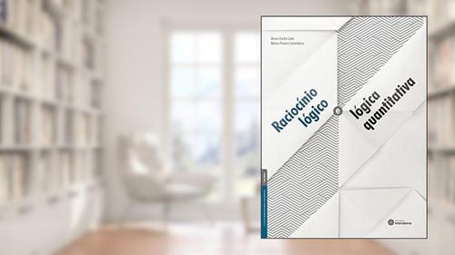 Capa de Raciocínio lógico e lógica quantitativa, do autor Álvaro Emílio Leite; Nelson Pereira Castanheira