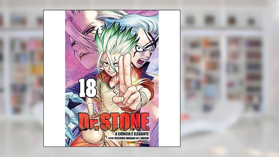 Dr. Stone Vol. 18, do autor Riichiro Inagaki