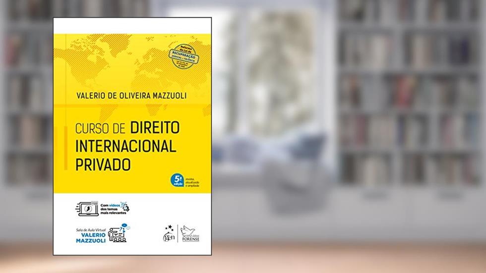 Curso de Direito Internacional Privado, do autor Valerio de Oliveira MAZZUOLI
