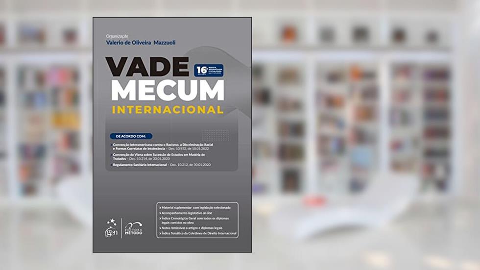 Vade Mecum Internacional, do autor Valerio Mazzuoli