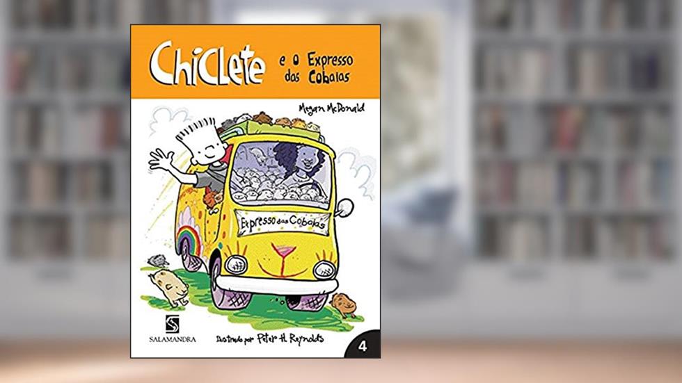 Chiclete e o Expresso das Cobaias - Volume 4. Coleção Chiclete, do autor Megan MCDonald