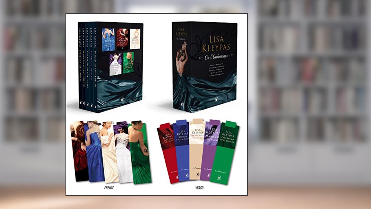 Box Os Hathaways + Marcadores - Exclusivo - 1ª Ed, do autor Autor: Lisa Kleypas