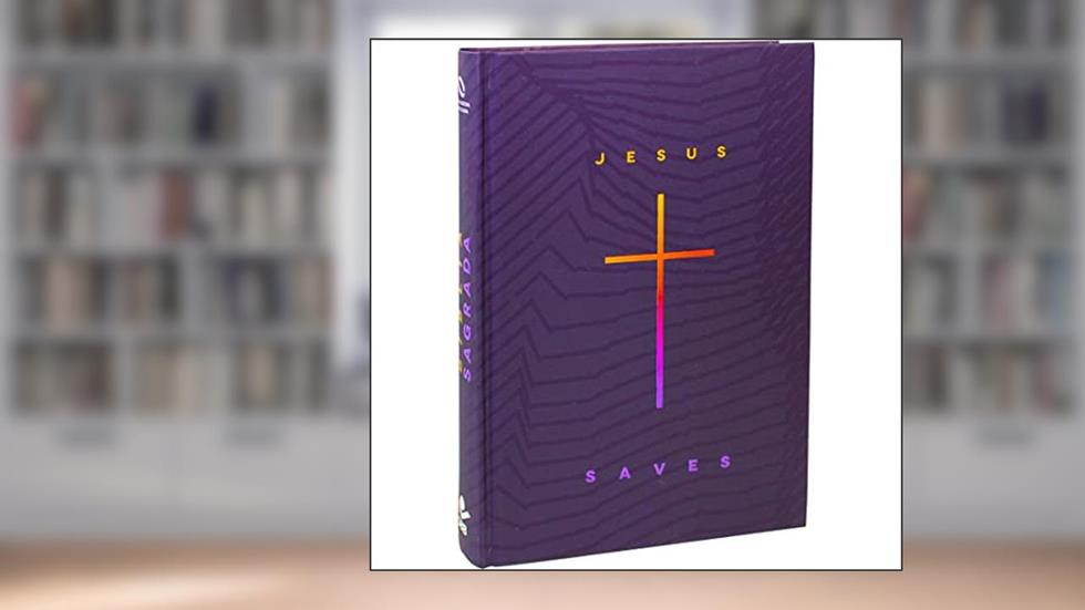 Bíblia Sagrada Letra Grande - Capa ilustrada Jesus Saves: Nova Almeida Atualizada (NAA), do autor Sociedade Bíblica do Brasil