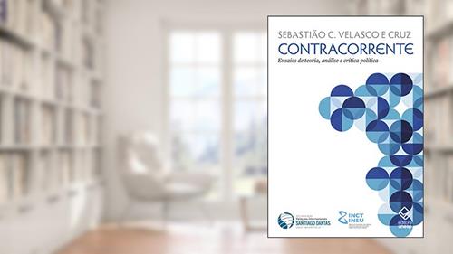 Capa de Contracorrente: Ensaios de teoria, análise e crítica política, do autor Sebastião Carlos Velasco e Cruz