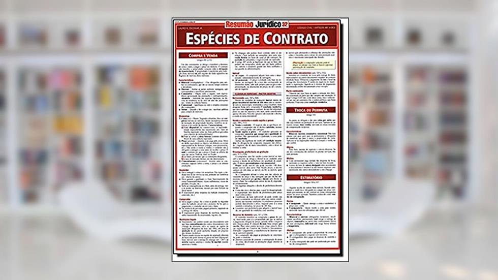 Espécies de Contrato, do autor Lauro R. Escobar Jr.