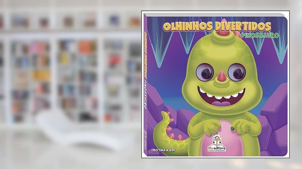 Olhinhos Divertidos - Dinossauro, do autor Cristina Klein