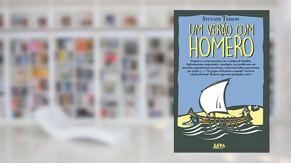 Um Verão com Homero, do autor Sylvain Tesson