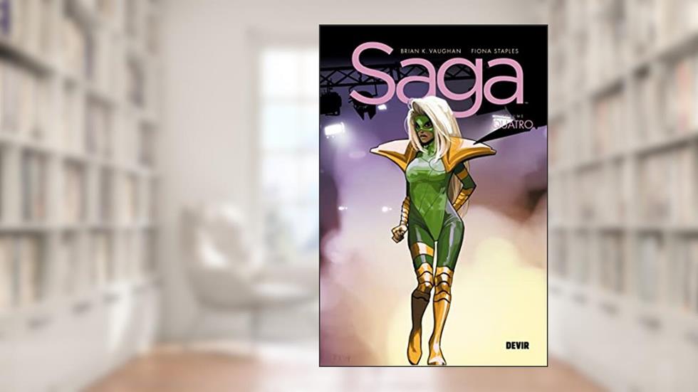Saga Volume 4, do autor Brian K. Vaughan