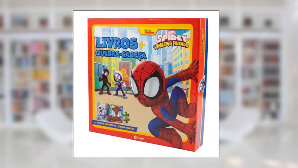 Box de Livros e quebra-cabeça - Spidey, do autor Culturama