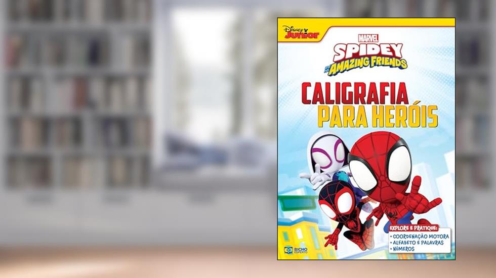 Caligrafia da Marvel para Heróis - Spidey, do autor Eduardo Starke