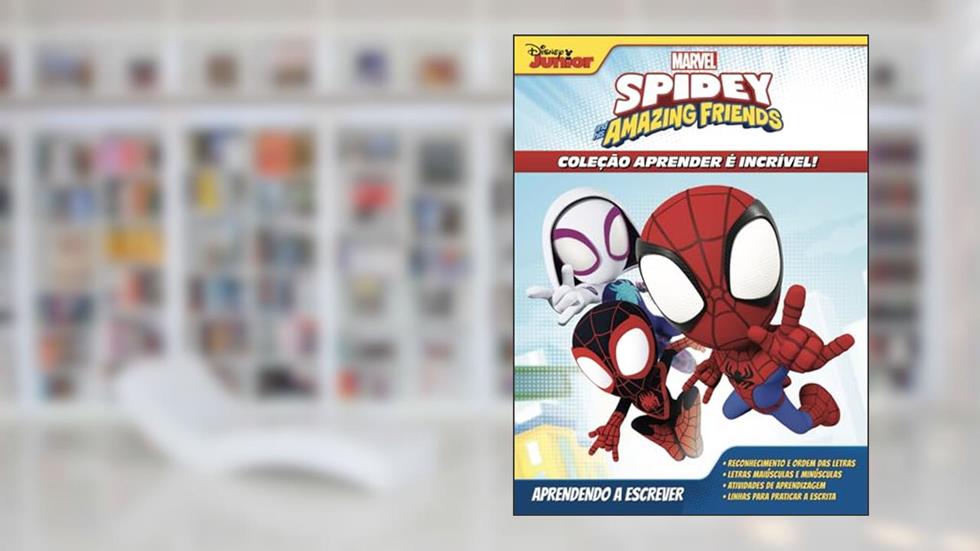 Aprender é Incrível Marvel - Spidey Aprendendo a Escrever, do autor Eduardo Starke