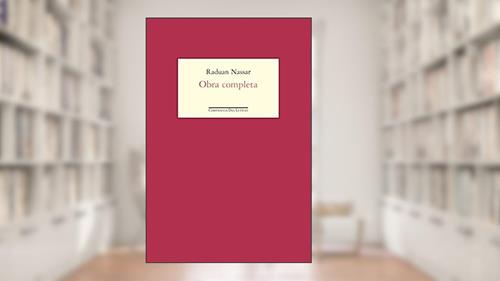 Capa de Obra completa, do autor Raduan Nassar
