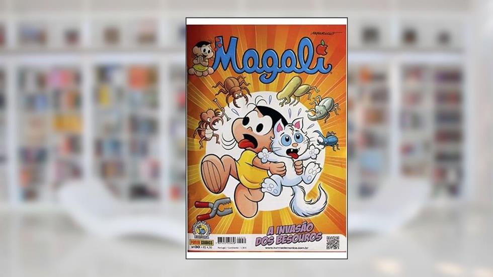 Gibi - Magali Edição 30 - A Invasão dos Besouros, do autor MAURÍCIO DE SOUZA