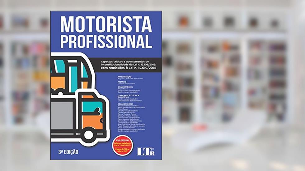 Motorista Profissional, do autor André Franco de Oliveira Passos; Edésio Passos; Sandro Lunard Nicoladeli