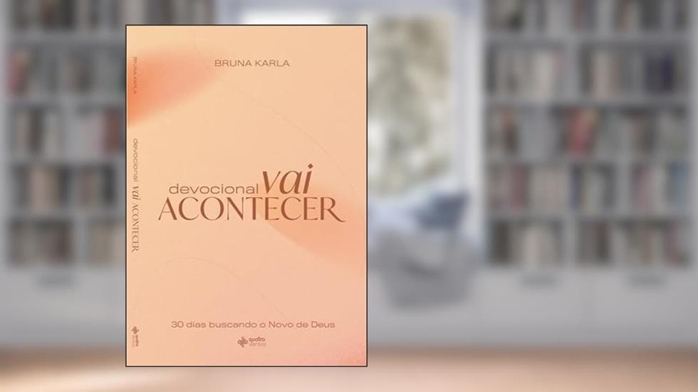 Devocional vai Acontecer, do autor Bruna Karla
