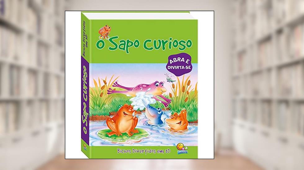 Bichos divertidos em 3D: Sapo curioso, O, do autor THE BOOK COMPANY