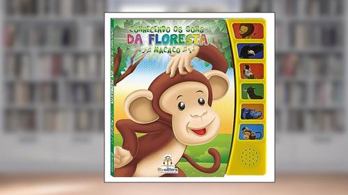 Capa de Conhecendo os sons da Floresta - Macaco, do autor Cristina Klein