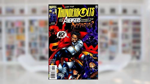 Capa de Thunderbolts #44, do autor NICIEZA