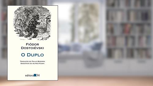 Capa de O duplo, do autor Fiódor Dostoiévski