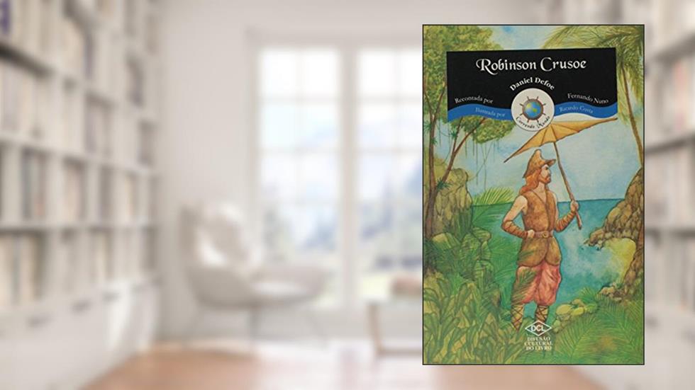 Robinson Crusoé, do autor Daniel Defoe