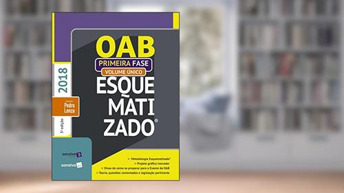 Capa de Oab Esquematizado. 1ª Fase, do autor Pedro Lenza