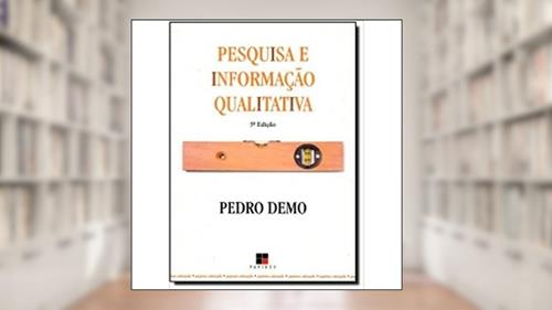 Capa de Pesquisa e Informação Qualitativa, do autor Pedro Demo