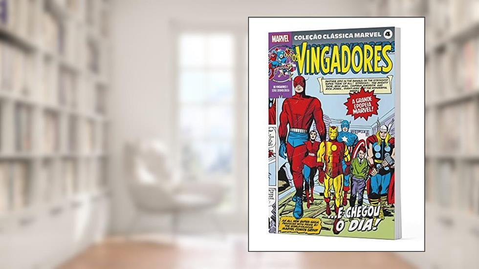 Coleção Clássica Marvel Vol. 4 - Vingadores Vol. 1, do autor Stan Lee