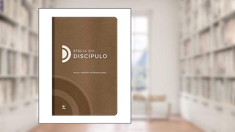 Bíblia do Discípulo NVI Luxo - capa marrom, do autor Editora Vida
