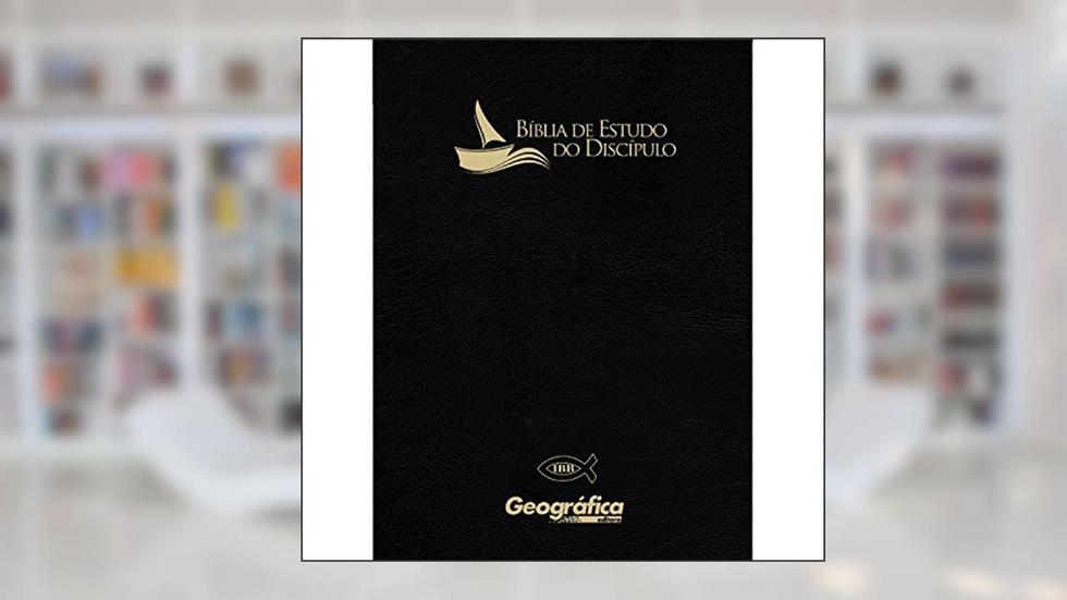 Bíblia de estudo do discípulo, do autor João Ferreira de Almeida